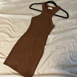 nwot aritzia babaton racerback mini dress
